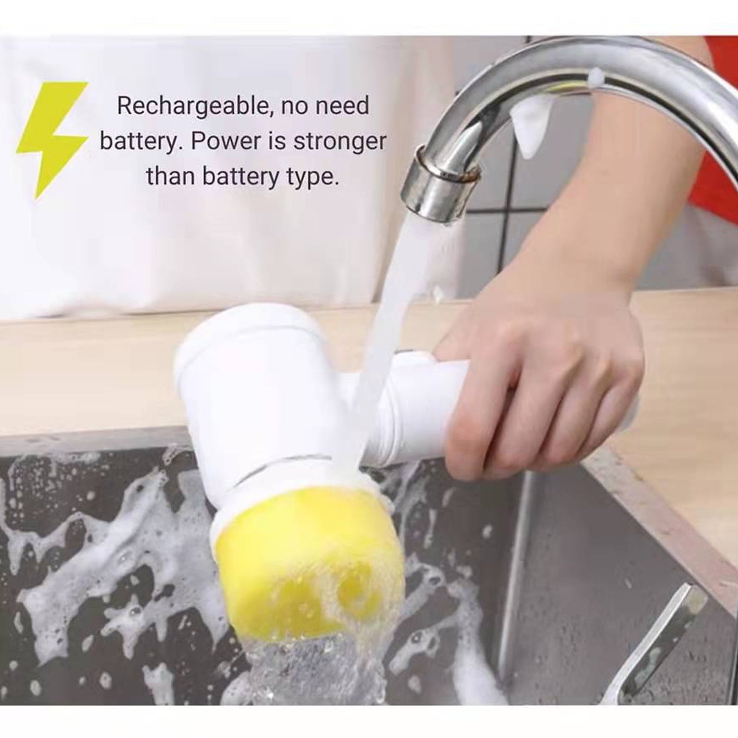 Multifunctional Cleaning Brush, Portable Electric Cleaning Brush (1 Pc) Multifunctional Cleaning Brush, Portable Electric Cleaning Brush (1 Pc)